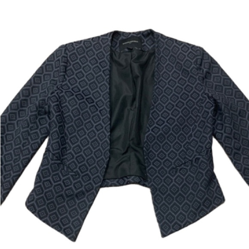 Banana Republic Printed Open Blazer
